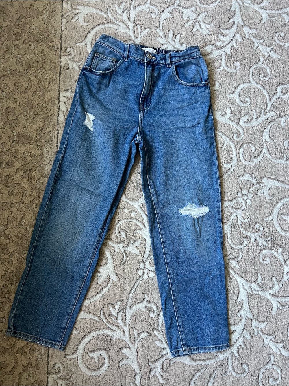Kids Zara Blue Distressed Jeans